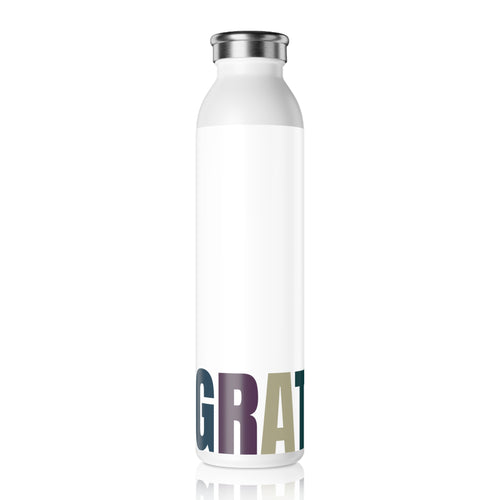 Stainless Steel Water Bottle —Aura Grateful Bottle