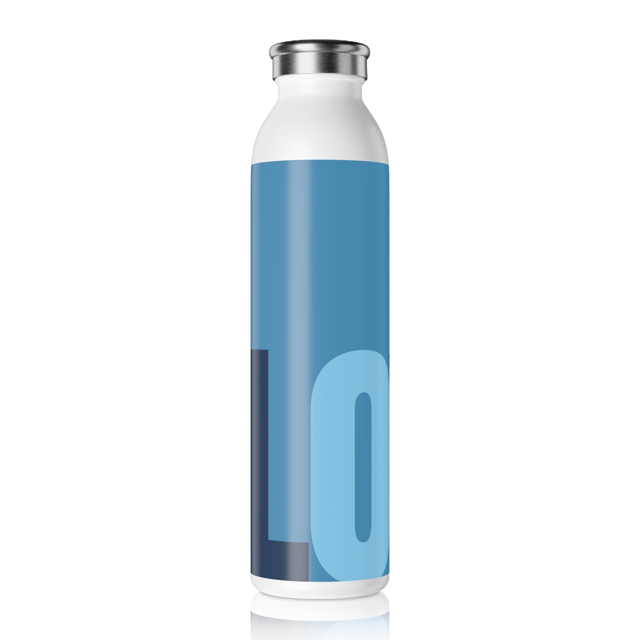 Stainless Water Bottle —Denim Love Bottle- Reusable