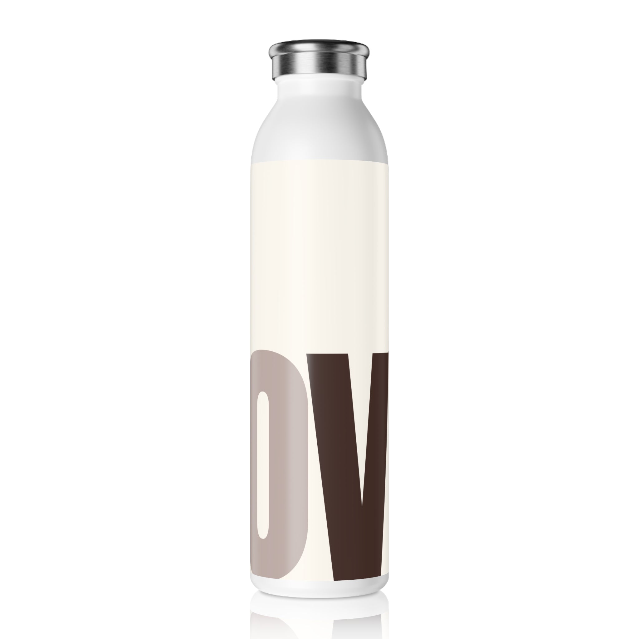 Stainless Water Bottle — White Chocolate Love Bottle