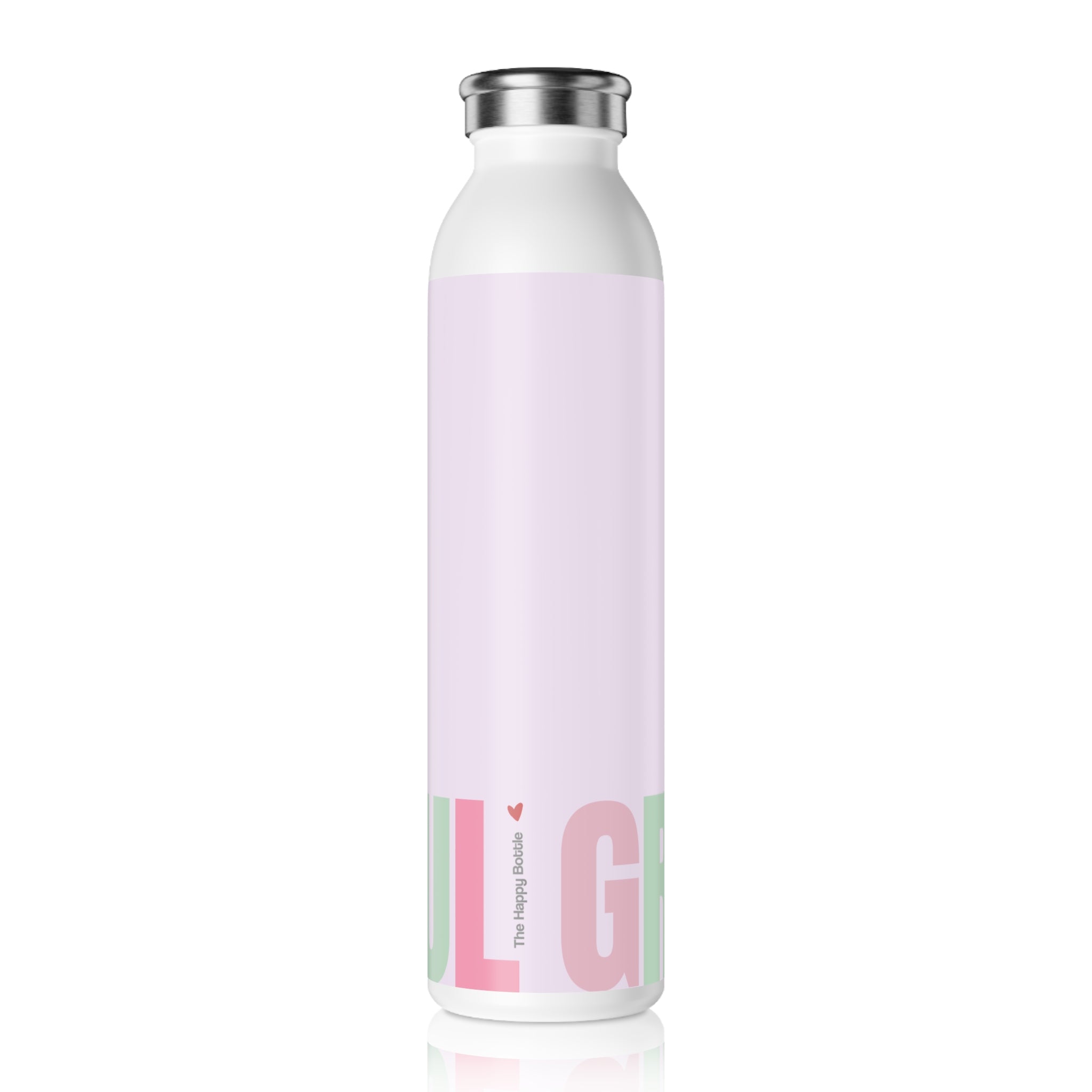 Stainless Water Bottle —Cupids  Pink Grateful Bottle- Reusable