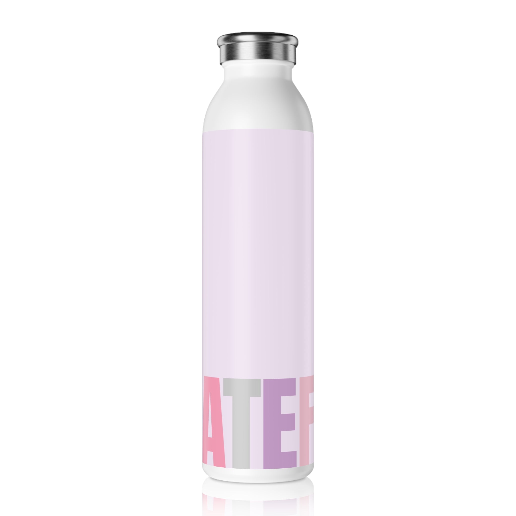 Stainless Water Bottle —Cupids  Pink Grateful Bottle- Reusable