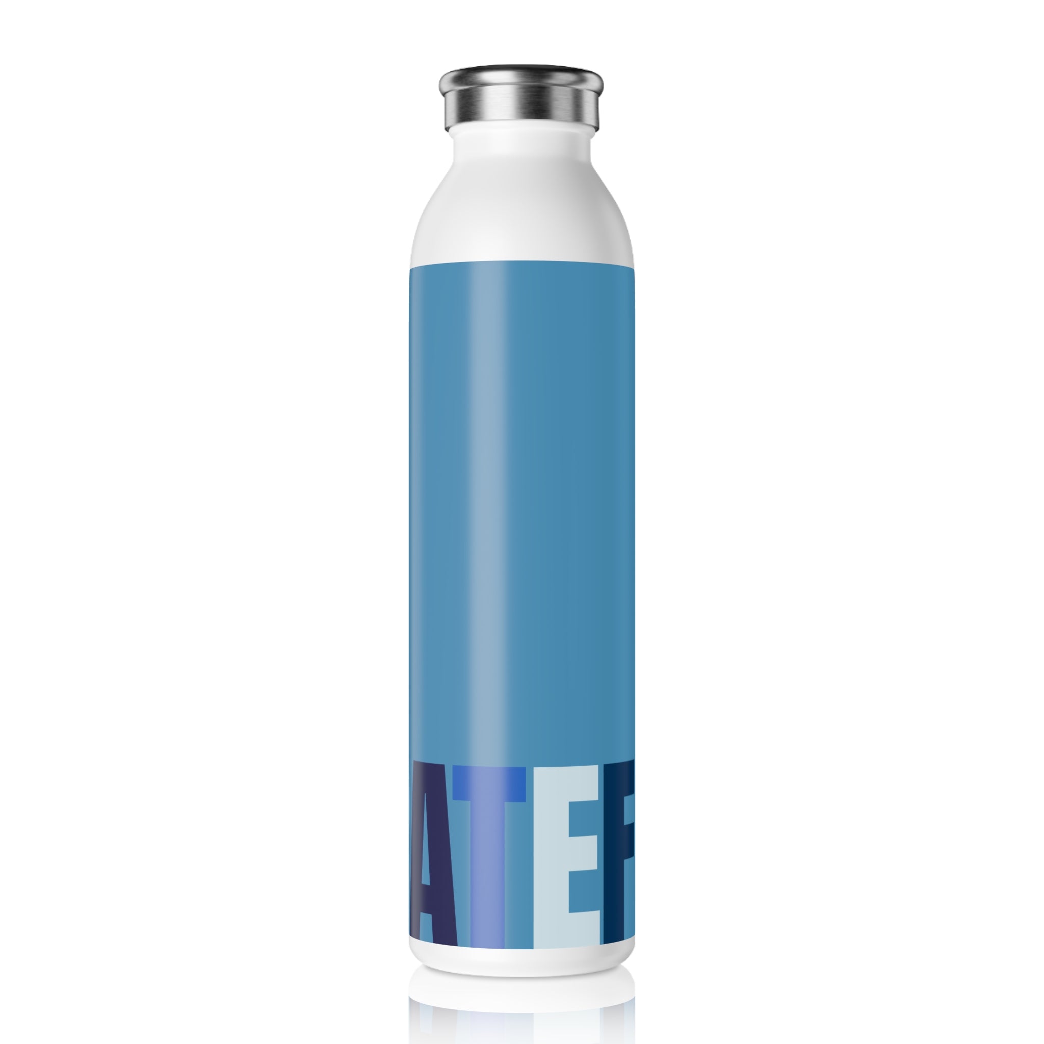 Stainless Water Bottle —Denim Grateful Bottle- Reusable