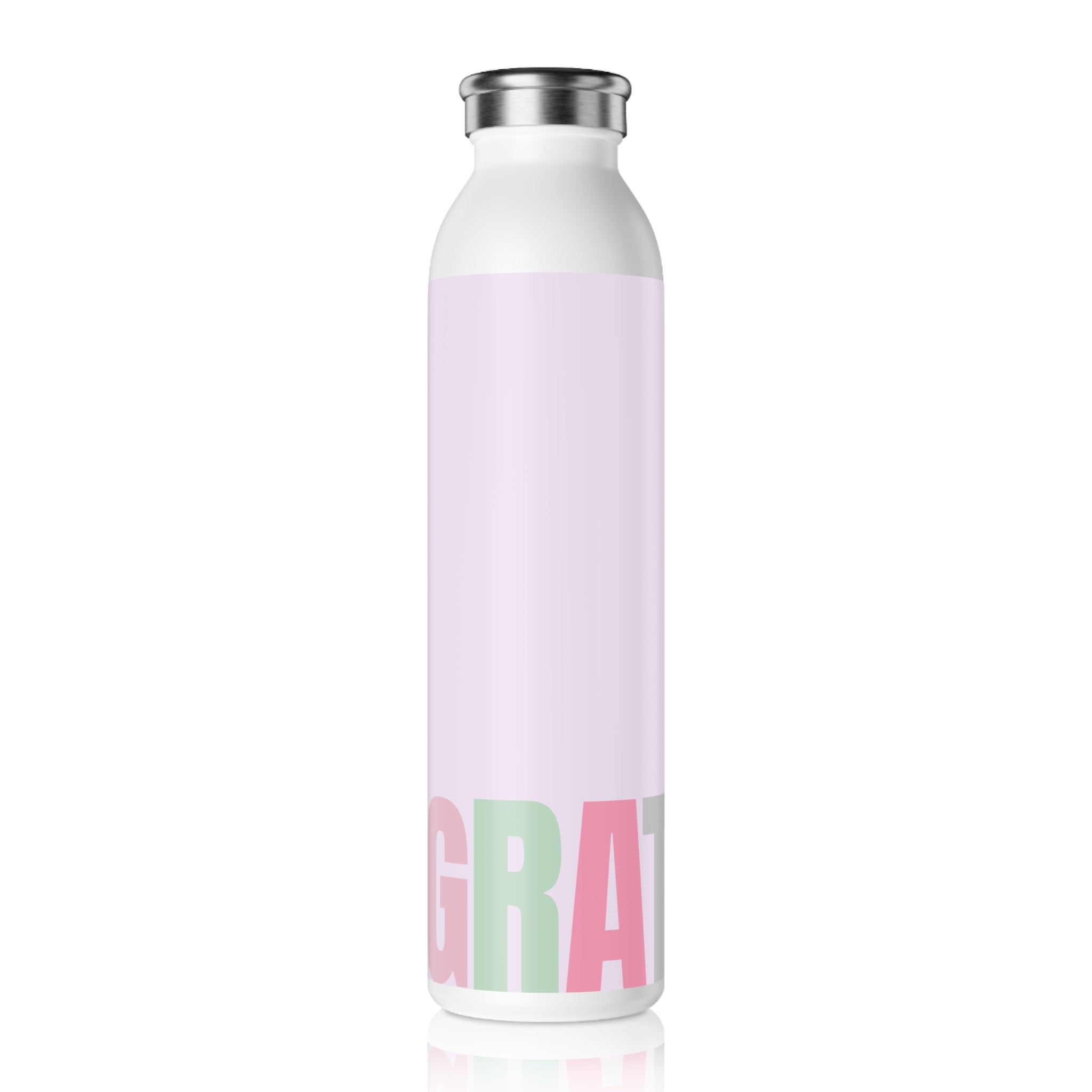Stainless Water Bottle —Cupids  Pink Grateful Bottle- Reusable