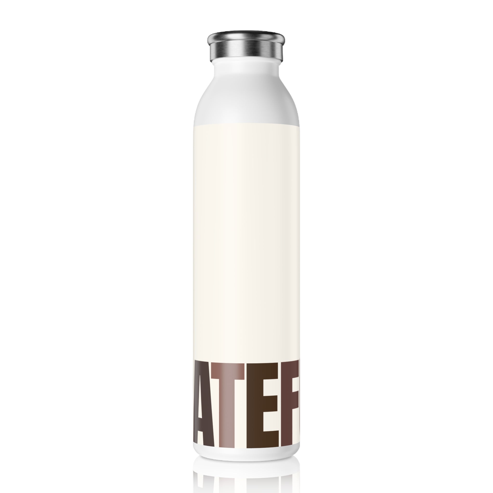 Stainless Water Bottle — White Chocolate Grateful Bottle