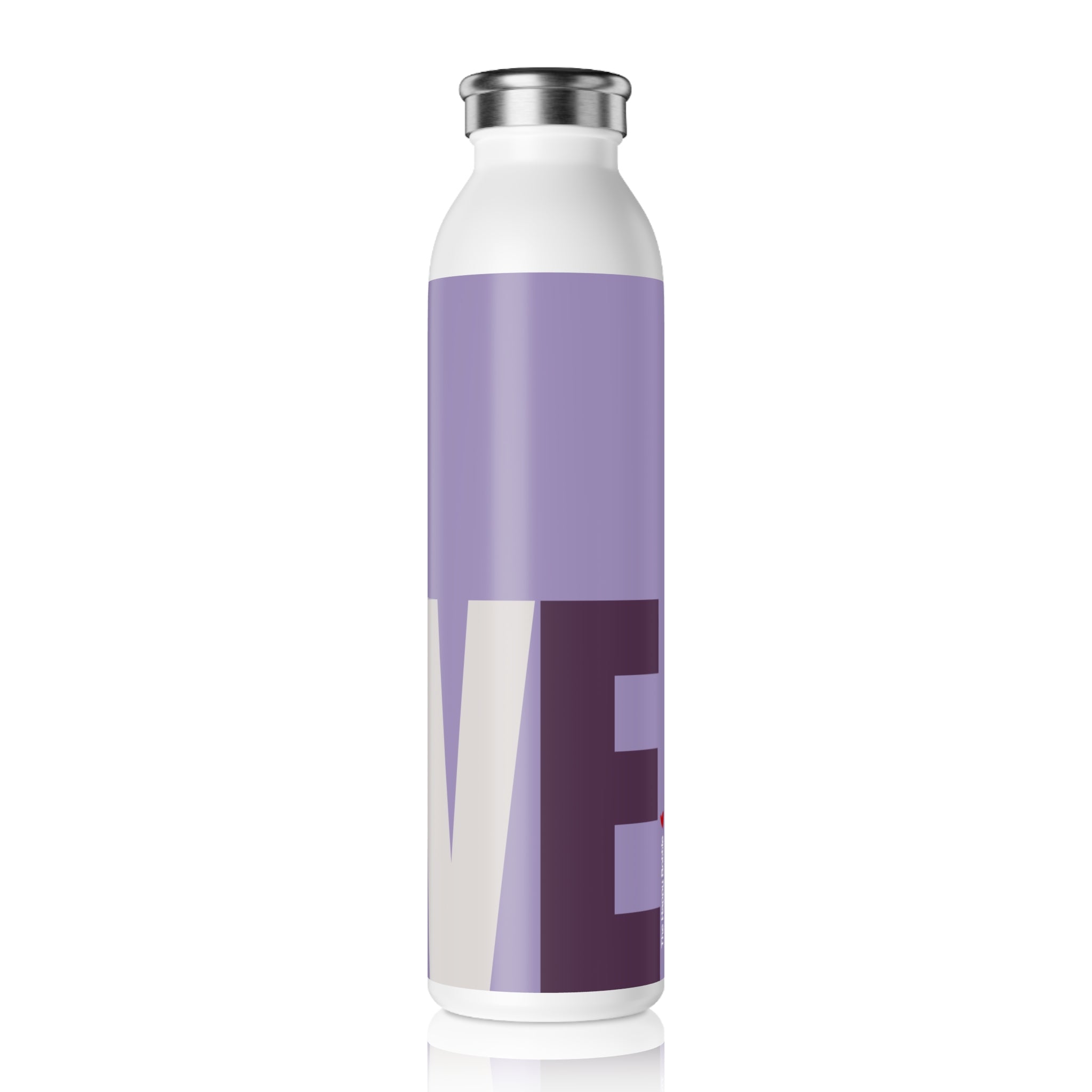 Stainless Water Bottle —Amethyst Love Bottle- Reusable