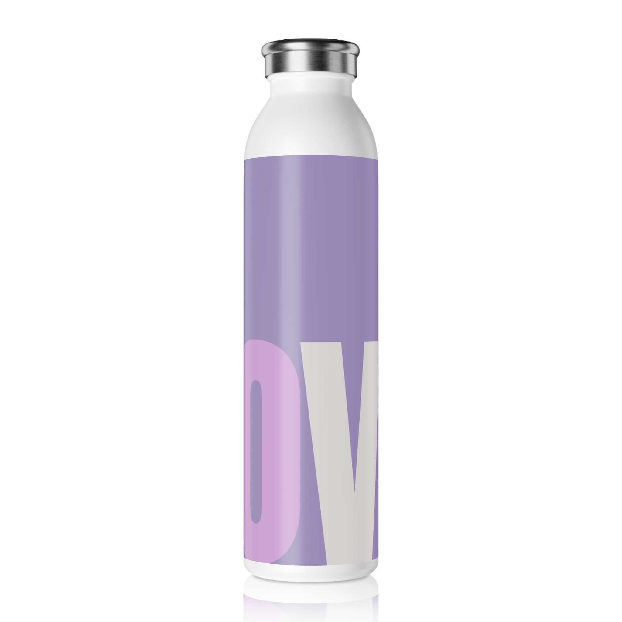 Stainless Water Bottle —Amethyst Love Bottle- Reusable