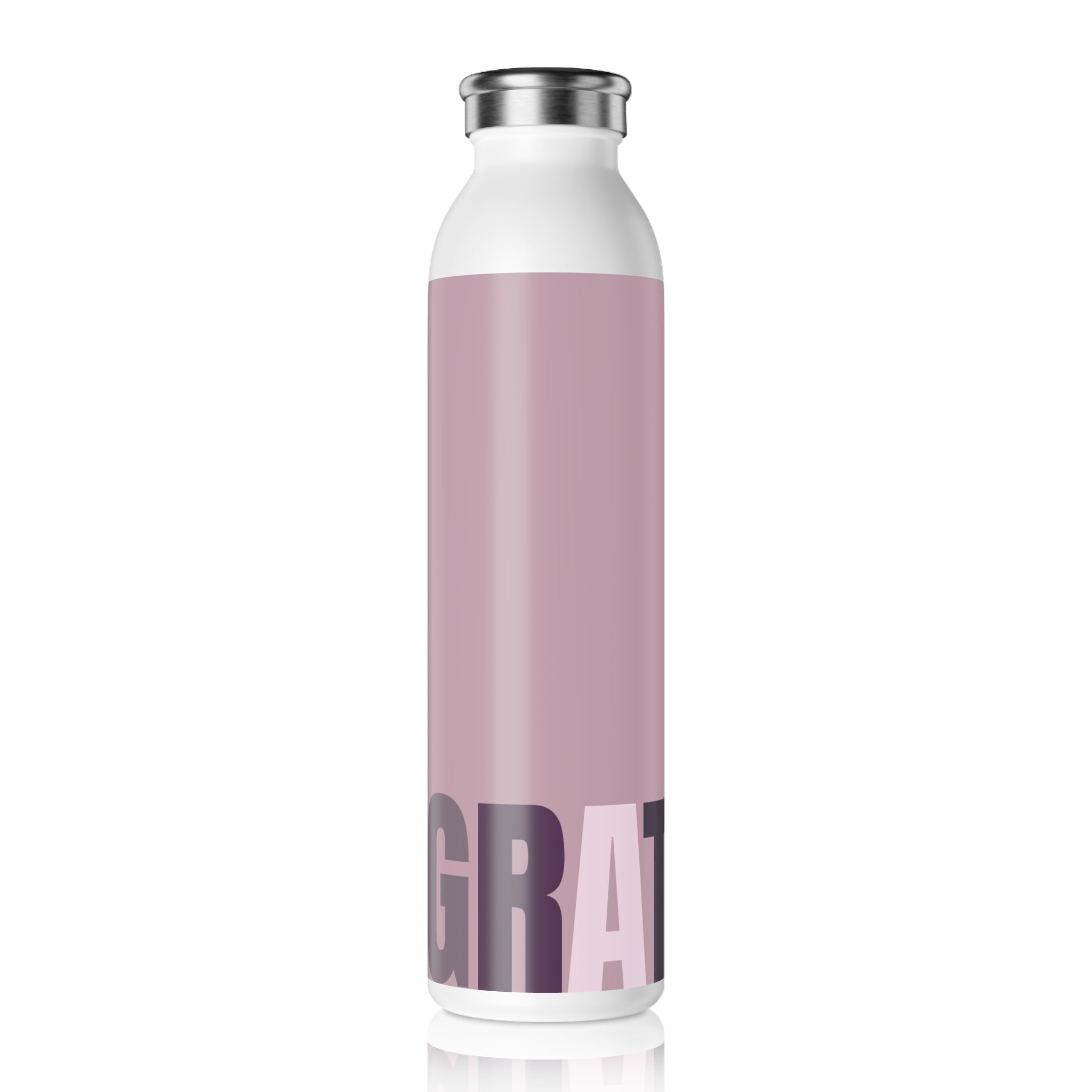 Stainless Water Bottle —Cherry Blossom Grateful Bottle