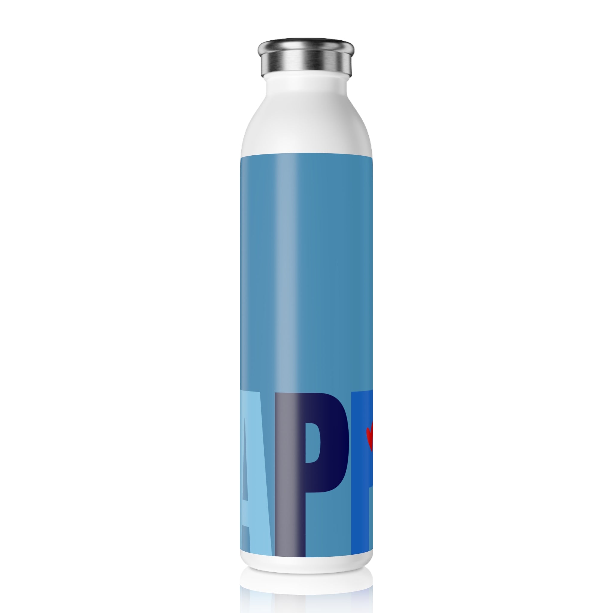 Stainless Water Bottle —Denim Happy Bottle- Reusable