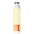 Stainless Water Bottle —Orange You Lucky Grateful Bottle