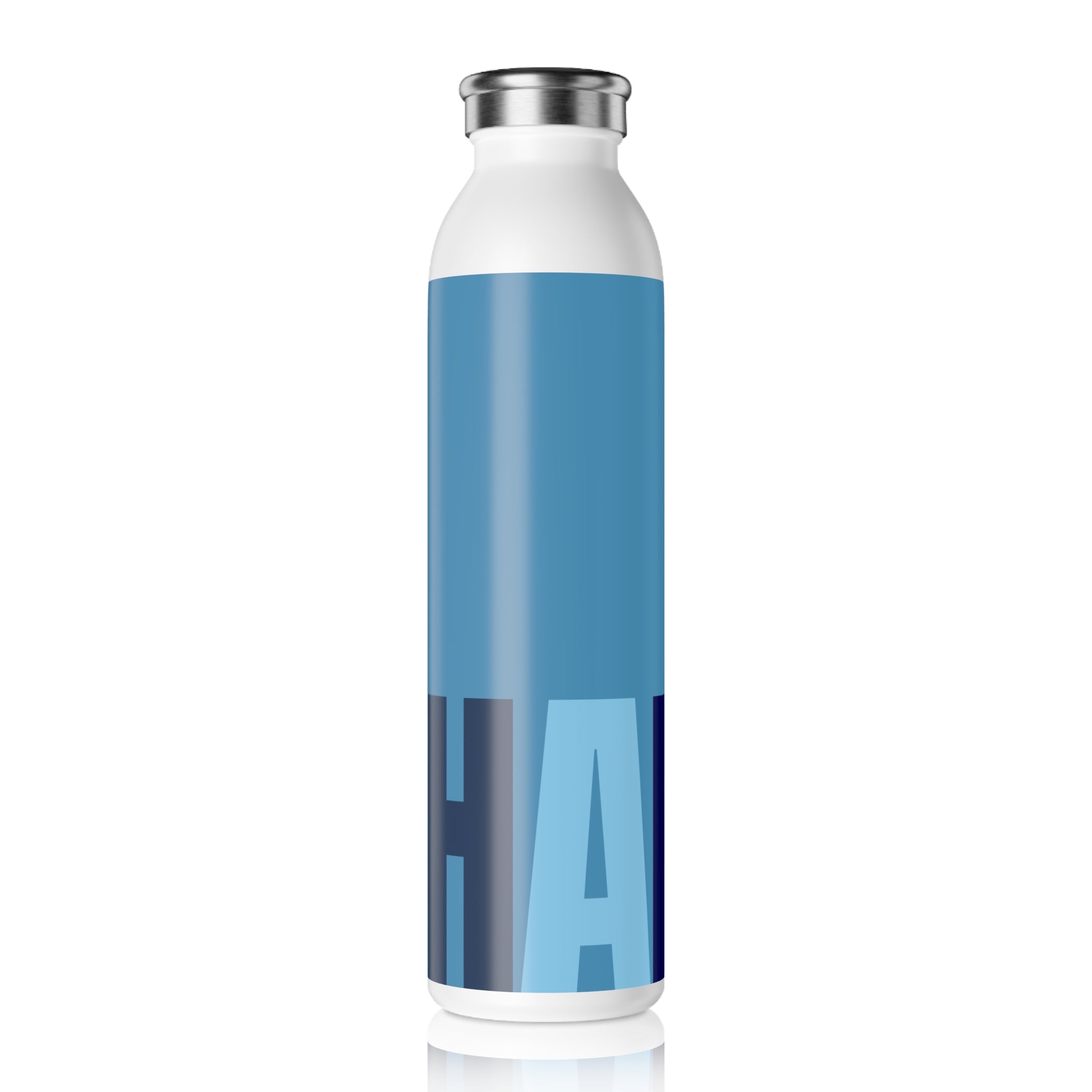 Stainless Water Bottle —Denim Happy Bottle- Reusable