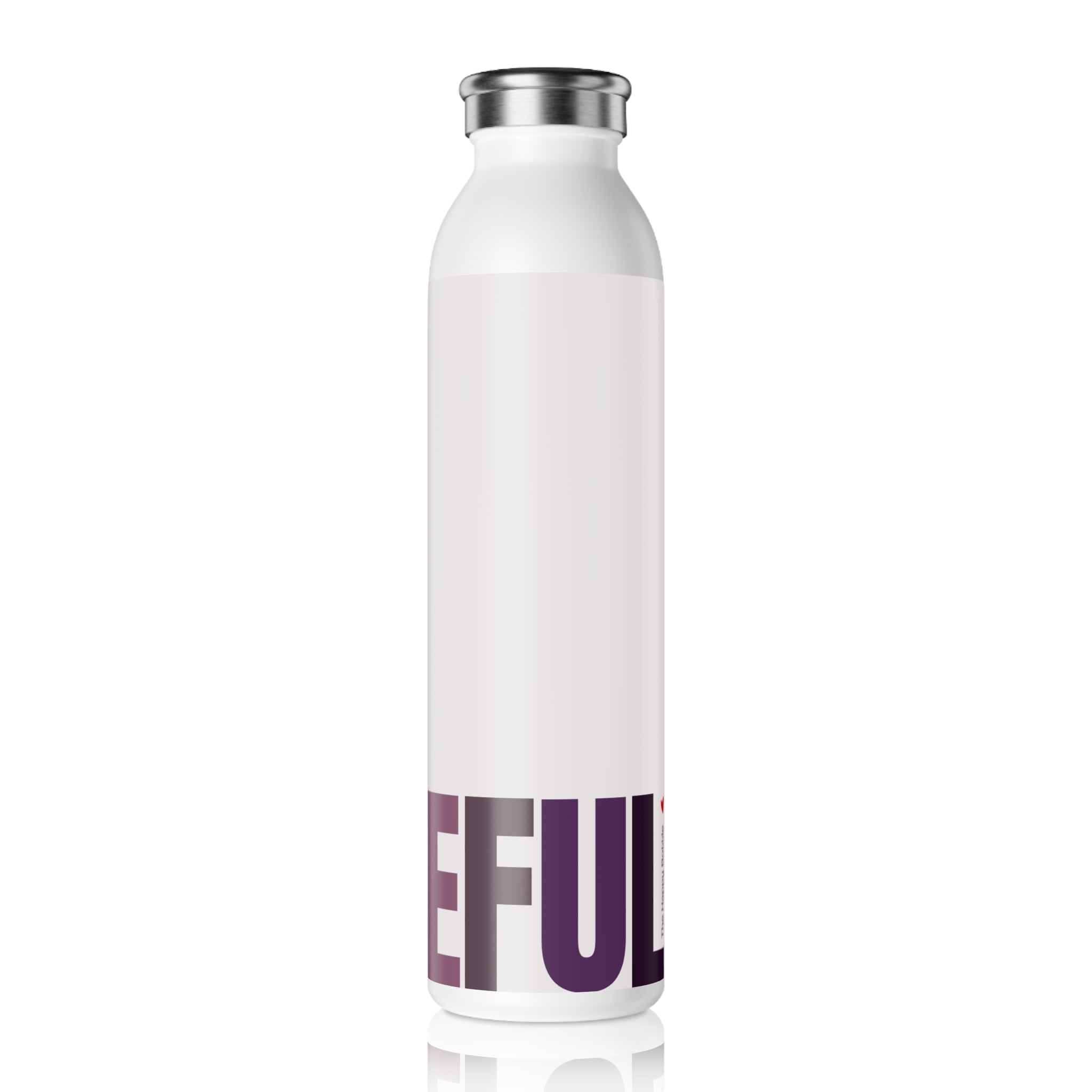Stainless Water Bottle —"Wine Not" Grateful Bottle-Reusable