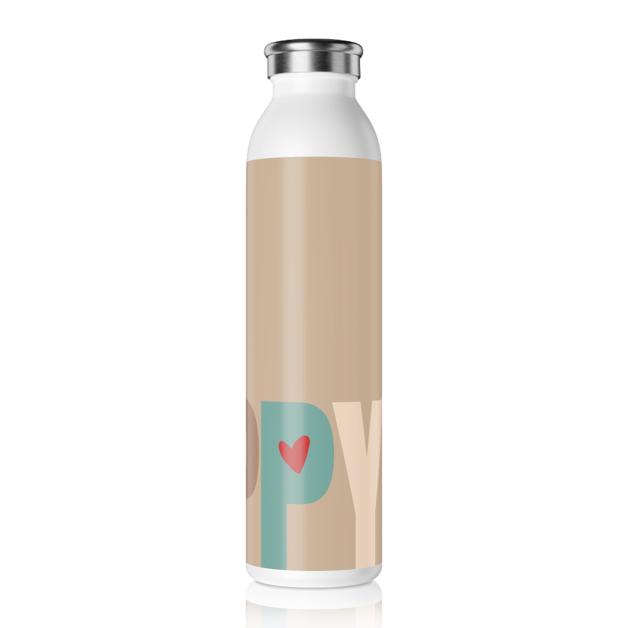 Stainless Steel Water Bottle — Beach House Happy Bottle