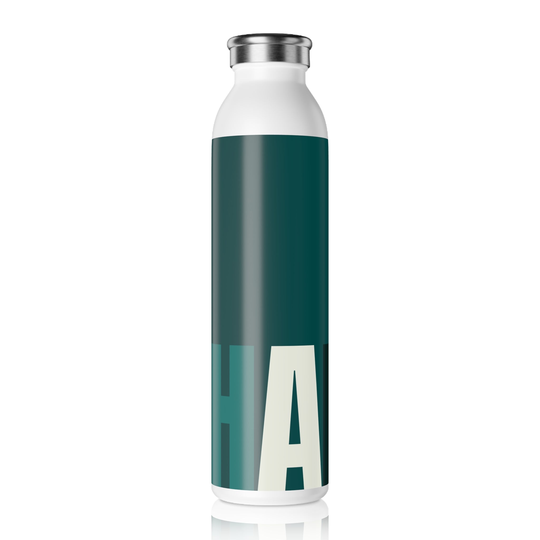 Stainless Steel Water Bottle —Emerald City Happy Bottle