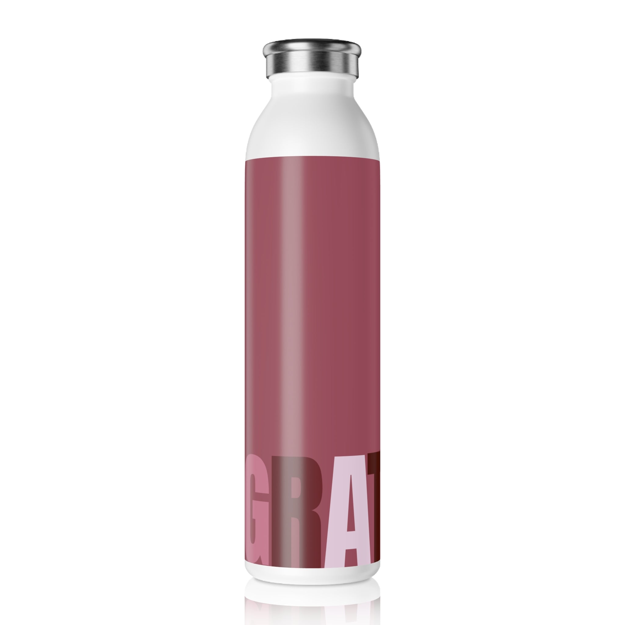 Stainless Steel Water Bottle —Queens Room Grateful Bottle- Reusable