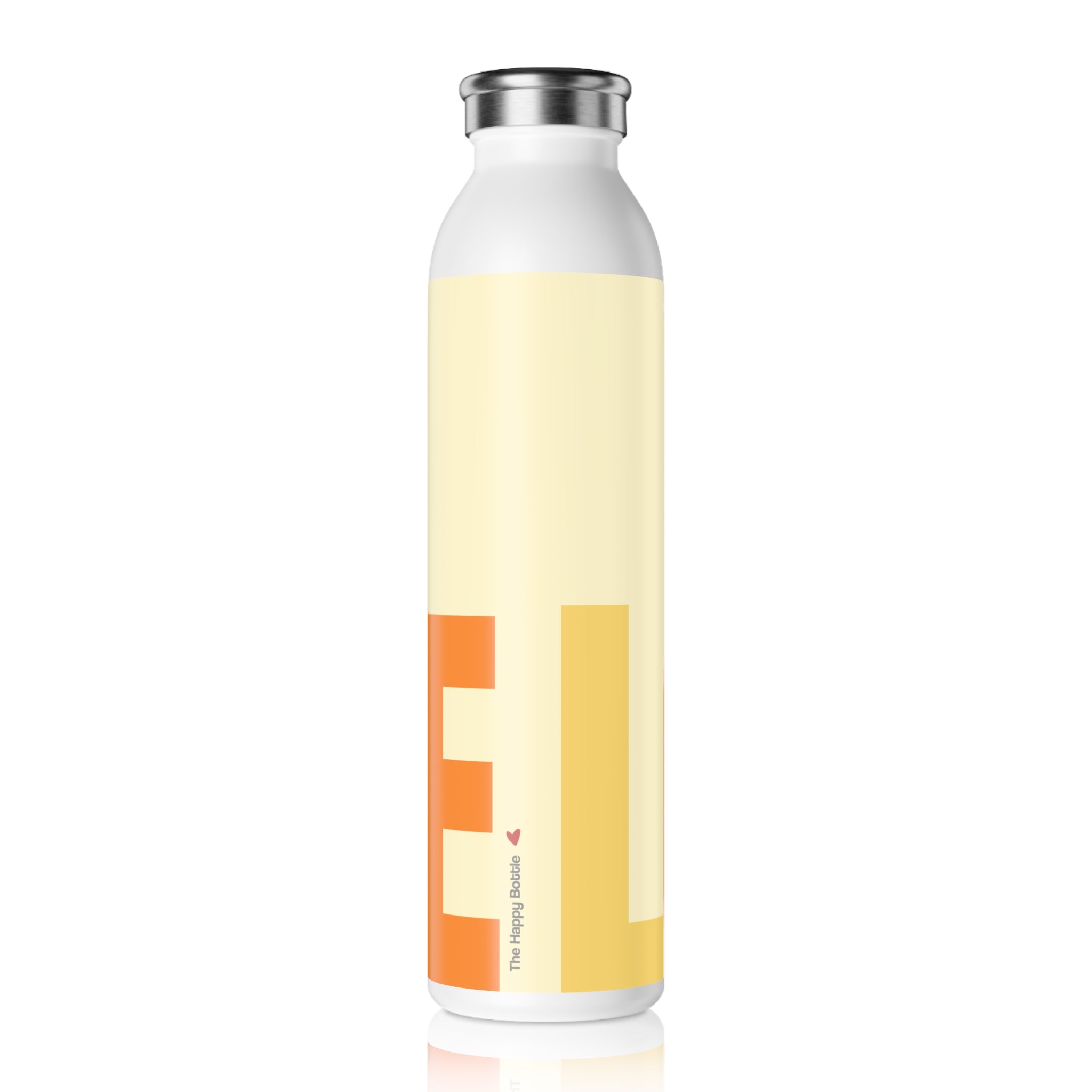 Stainless Water Bottle —Orange You Lucky Love Bottle