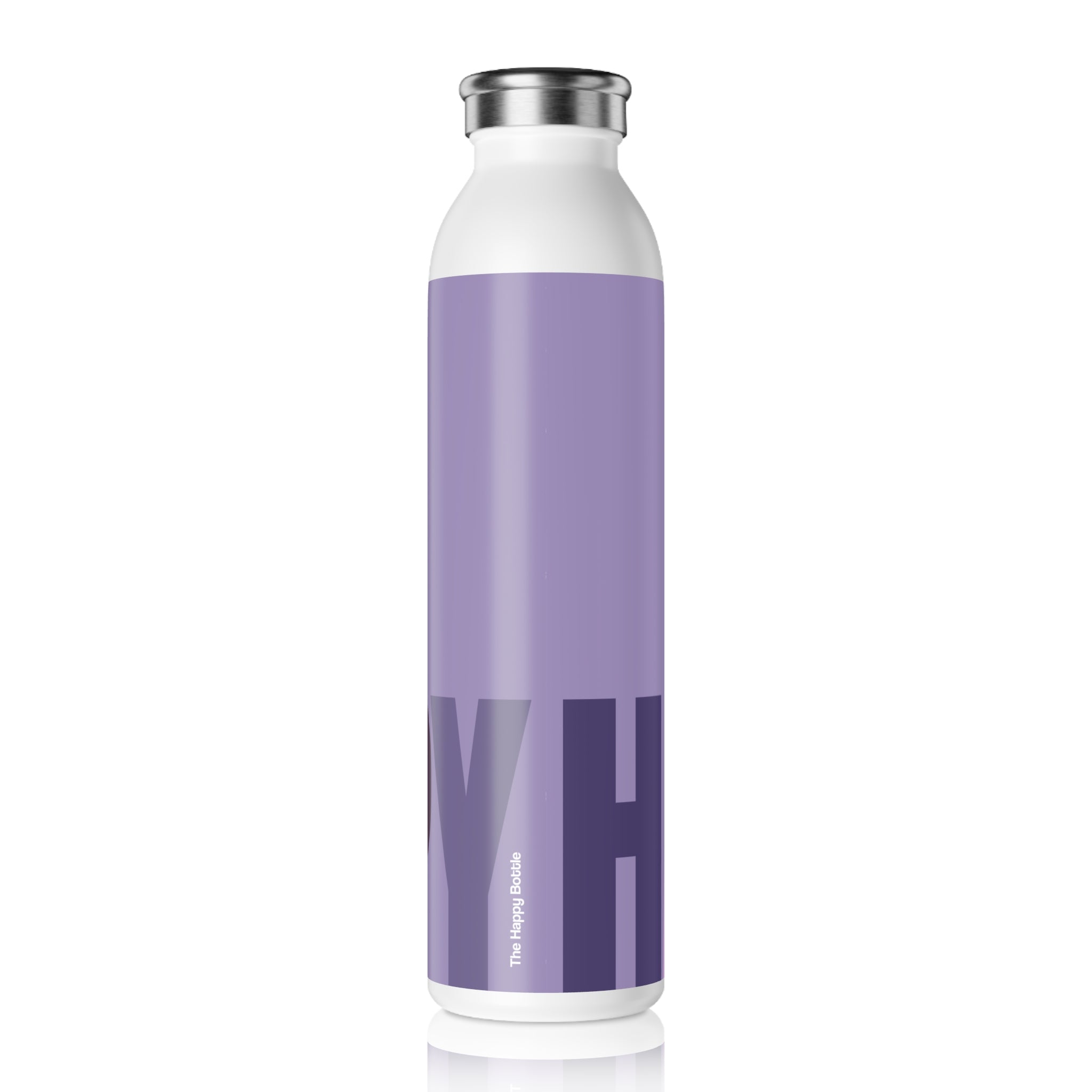 Stainless Water Bottle —Amethyst Happy Bottle- Reusable