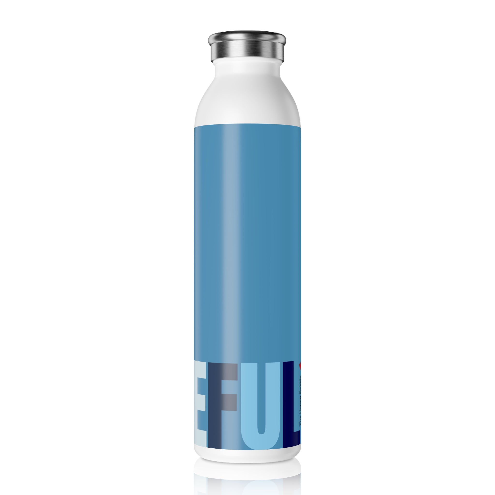 Stainless Water Bottle —Denim Grateful Bottle- Reusable