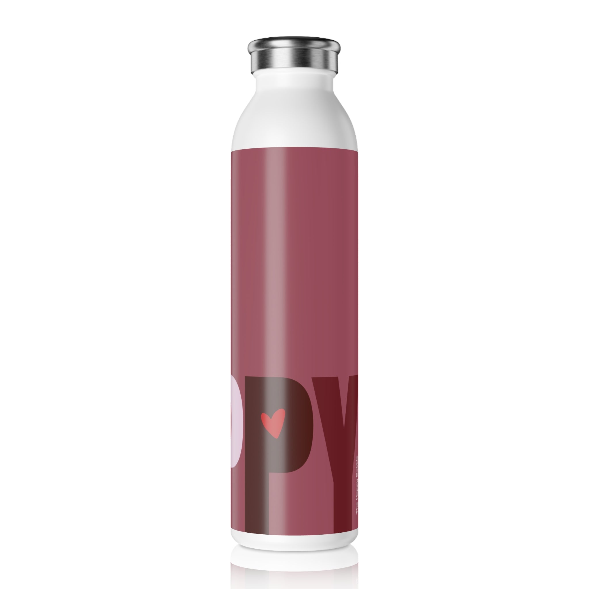 Stainless Steel Water Bottle —Queens Room Happy Bottle- Reusable