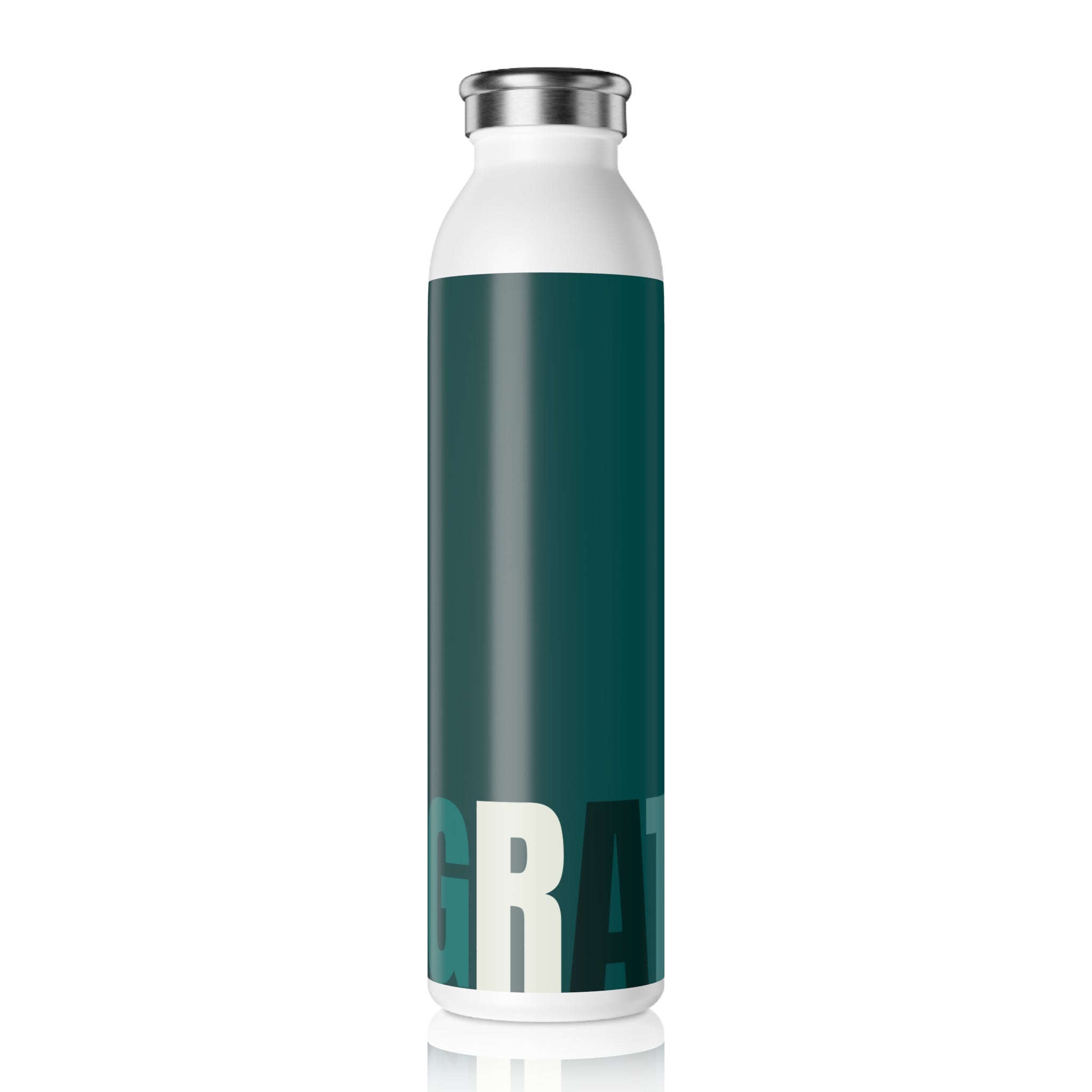 Stainless Steel Water Bottle —Emerald City Grateful Bottle