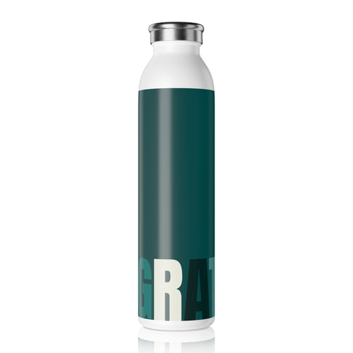 Stainless Steel Water Bottle —Emerald City Grateful Bottle