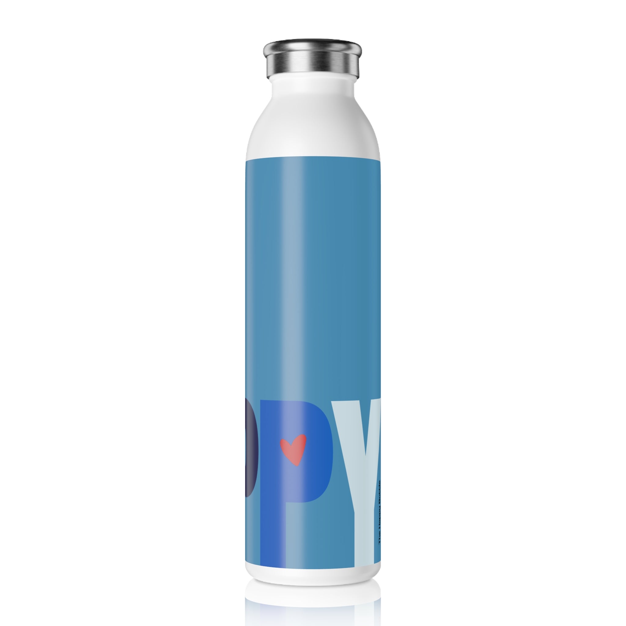 Stainless Water Bottle —Denim Happy Bottle- Reusable