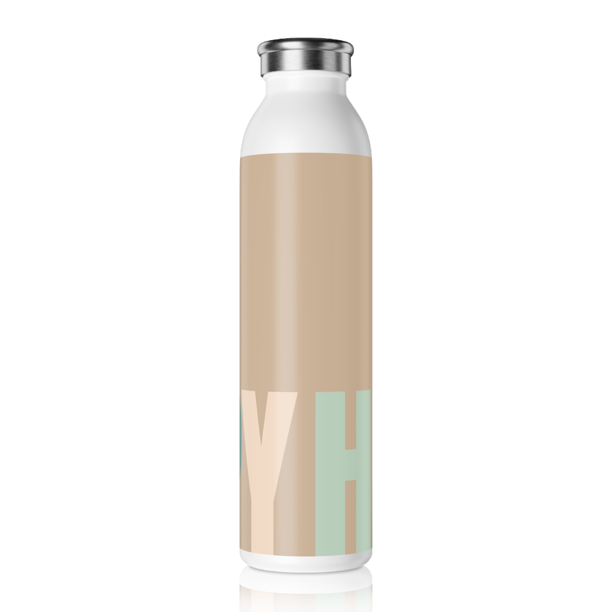 Stainless Steel Water Bottle — Beach House Happy Bottle