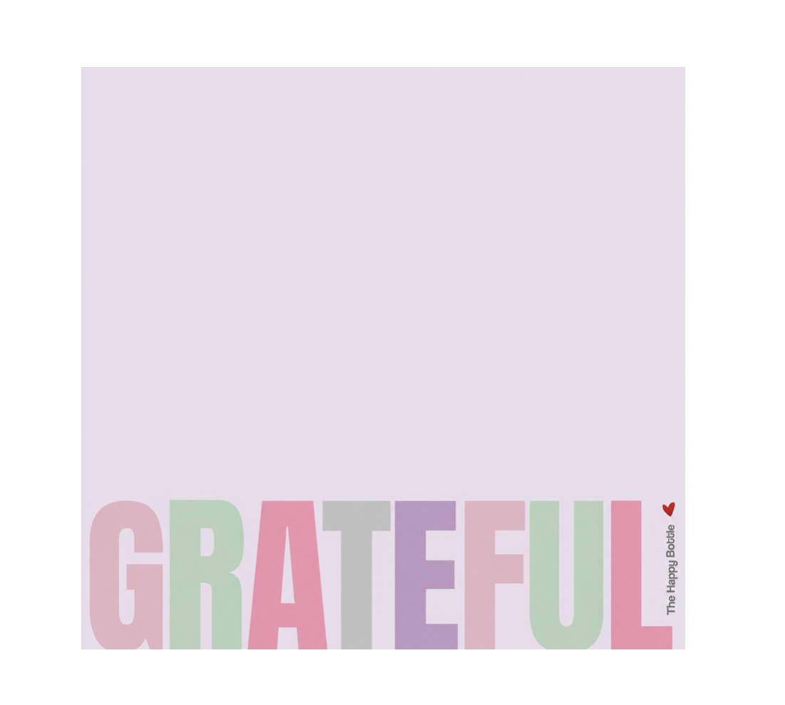 Stainless Water Bottle —Cupids  Pink Grateful Bottle- Reusable