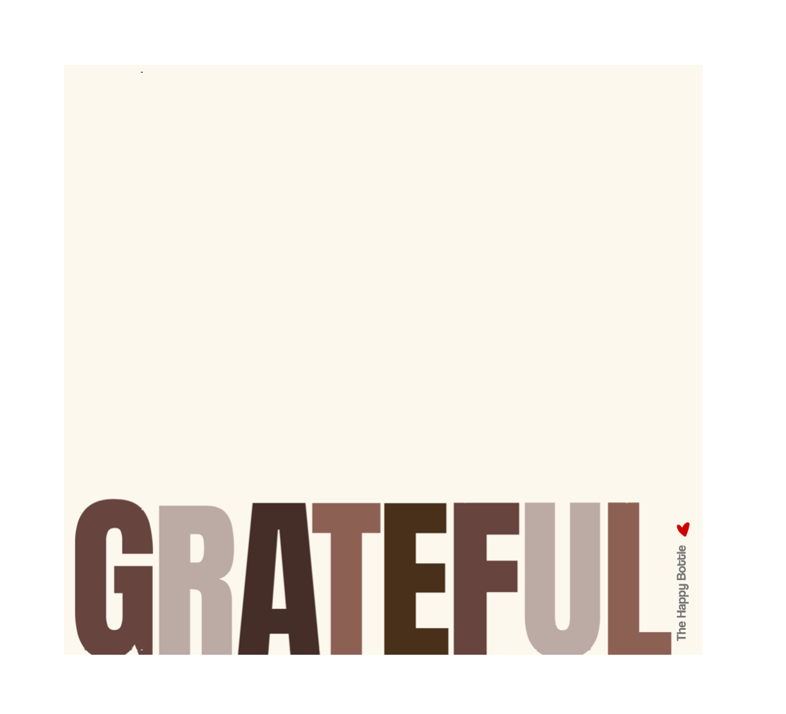 Stainless Water Bottle — White Chocolate Grateful Bottle