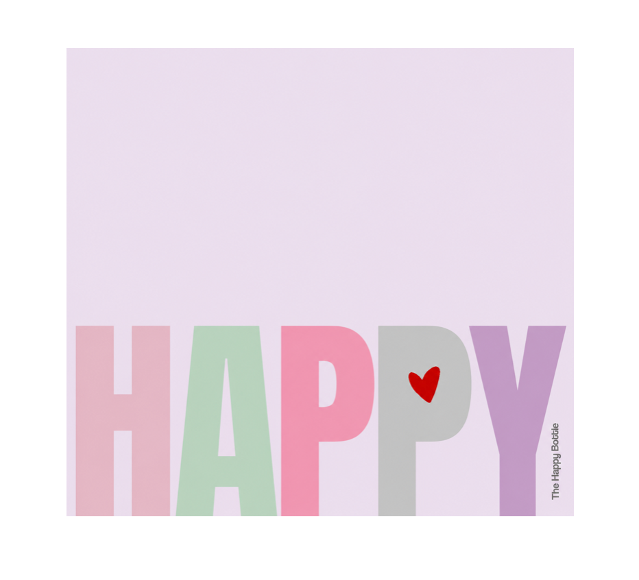 the happy bottle cupids pink